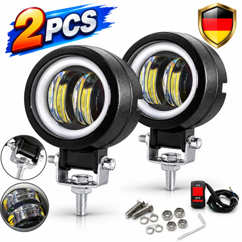 20w motorrad led scheinwerfer - motorrad,