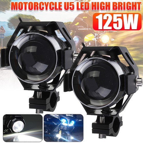 Paar motorrad led - led, scheinwerfer