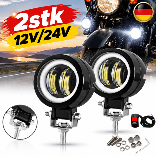 Motorrad led scheinwerfer - scheinwerfer, 2